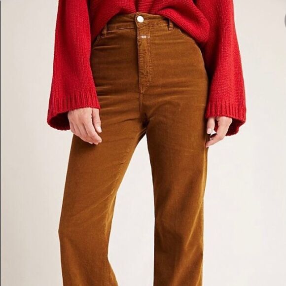 NWOT Closet Anthropologie Corduroy pants size 32 - Picture 7 of 8